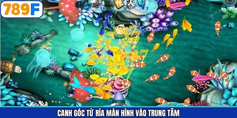 Cách chọn góc từ rìa màn hình